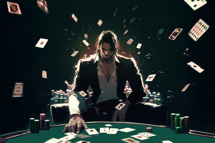 Live Sakong table on wow388 login with dealer and cards